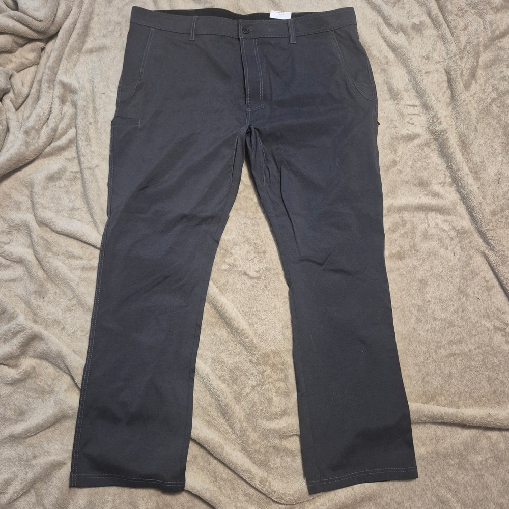 Key Apparel Triad Pant Mens 42x32 Charcoal Grey Water Resistant Work Pants